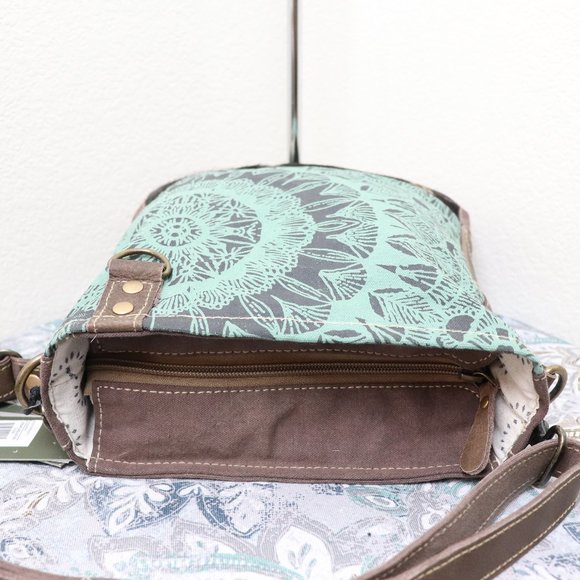 🆕 Myra Bag Small Shoulder Bag Canvas Purse Women - Picture 8 of 10